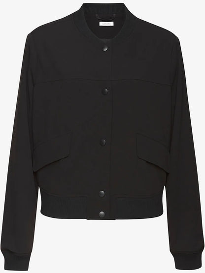 Bomber with collar montant and pockets fendues casual