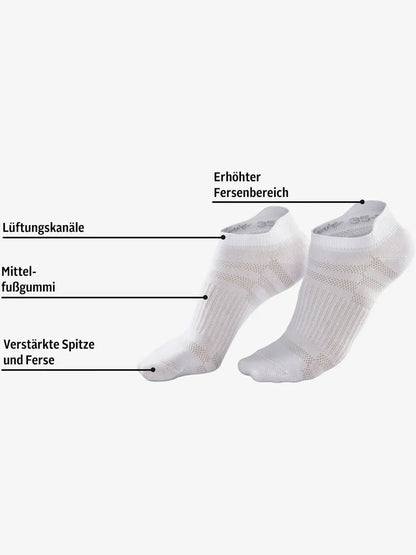 Socquettes with structure quilted