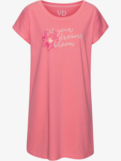 shirt of nuit with joli printed front
