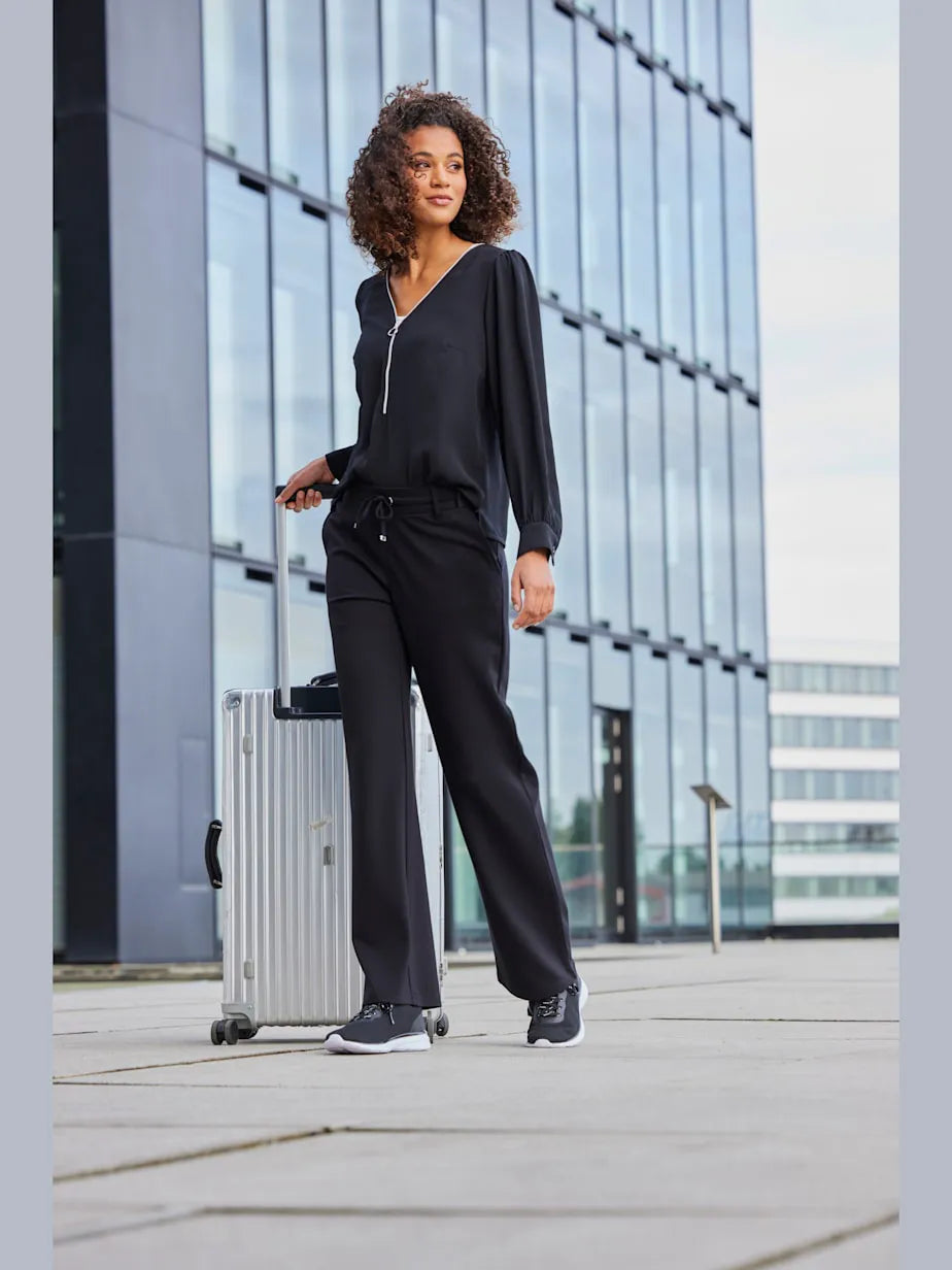 trousers inside with waist elastic and fabric soft