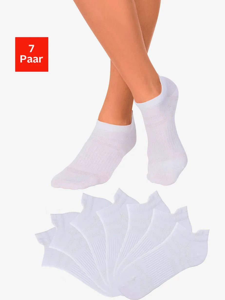 Socquettes with structure quilted